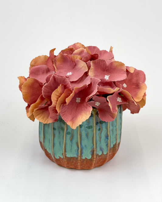 Kis hortenziás kaspó